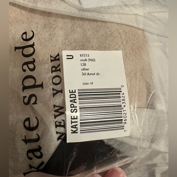 KATE SPADE 3D COFFEE DONUT CROSSBODY BAG NWT - Picture 6 of 11